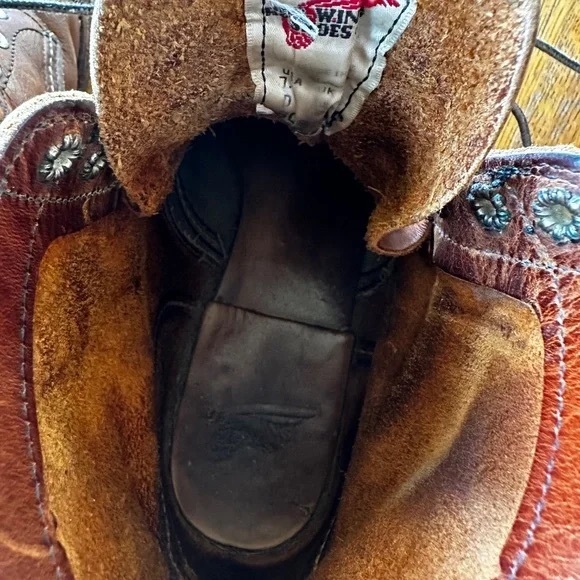 Men’s Red Wing Iron Ranger Leather Boots, Size 7.5D - Picture 10 of 10